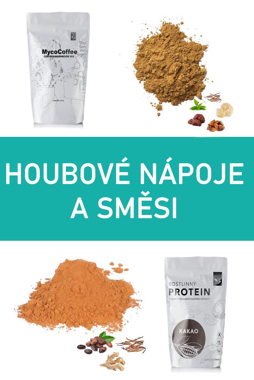 Houbové nápoje a směsi LifeChi