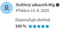 ✔️ Kvalitní produkty ✔️ Vynikající servis ✔️ Rychlé zpracování objednávky