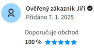✔️ Velký výběr zboží, rychlé dodání s výborná komunikace s prodejcem.
