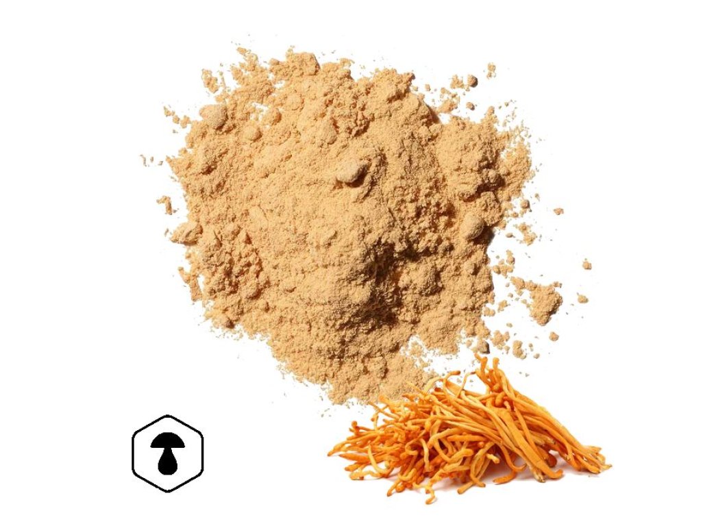 LifeChi - Housenice červená (Cordyceps militaris) extrakt v prášku 50 g