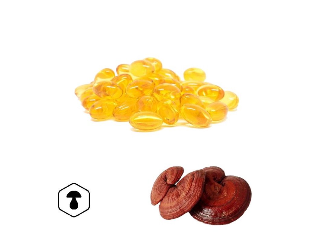 LifeChi - Reishi (Ganoderma lucidum) spórový olej 120 tbl