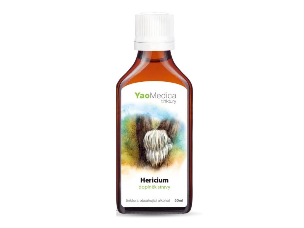 YaoMedica - HERICIUM tinktura z vitálních hub 50 ml