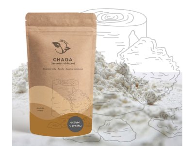 LifeChi - Chaga (Inonotus obliquus) extrakt v prášku 50 g