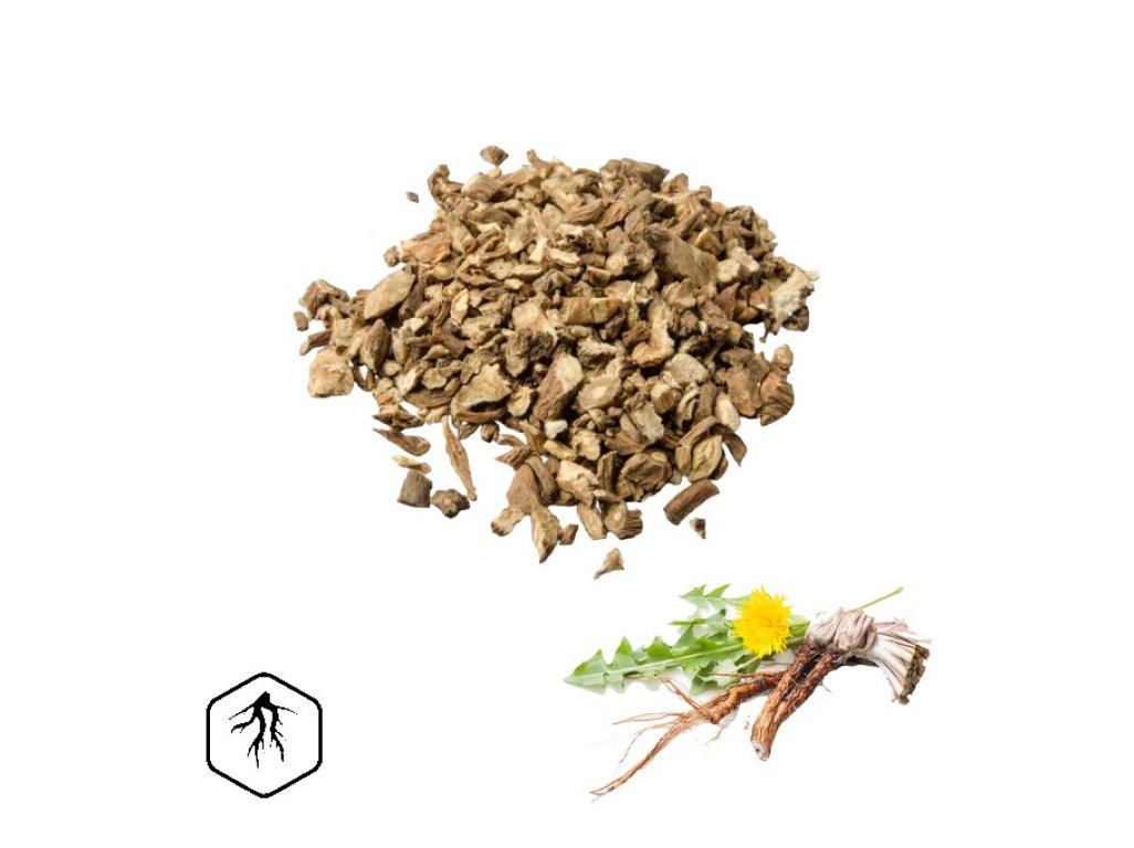 LifeChi - Pampeliška smetánka lékařská (Taraxacum officinale) řezaný kořen 100 g