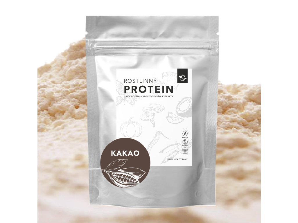 LifeChi - Rostlinný PROTEIN s houbovými a adaptogenními extrakty