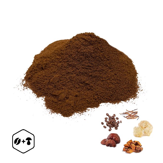 MycoCoffee - Kávová směs s houbovými extrakty 60 g