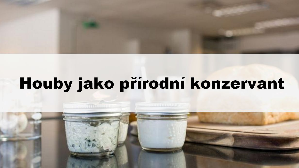 Houbový extrakt přirozeně prodlužuje trvanlivost potravin