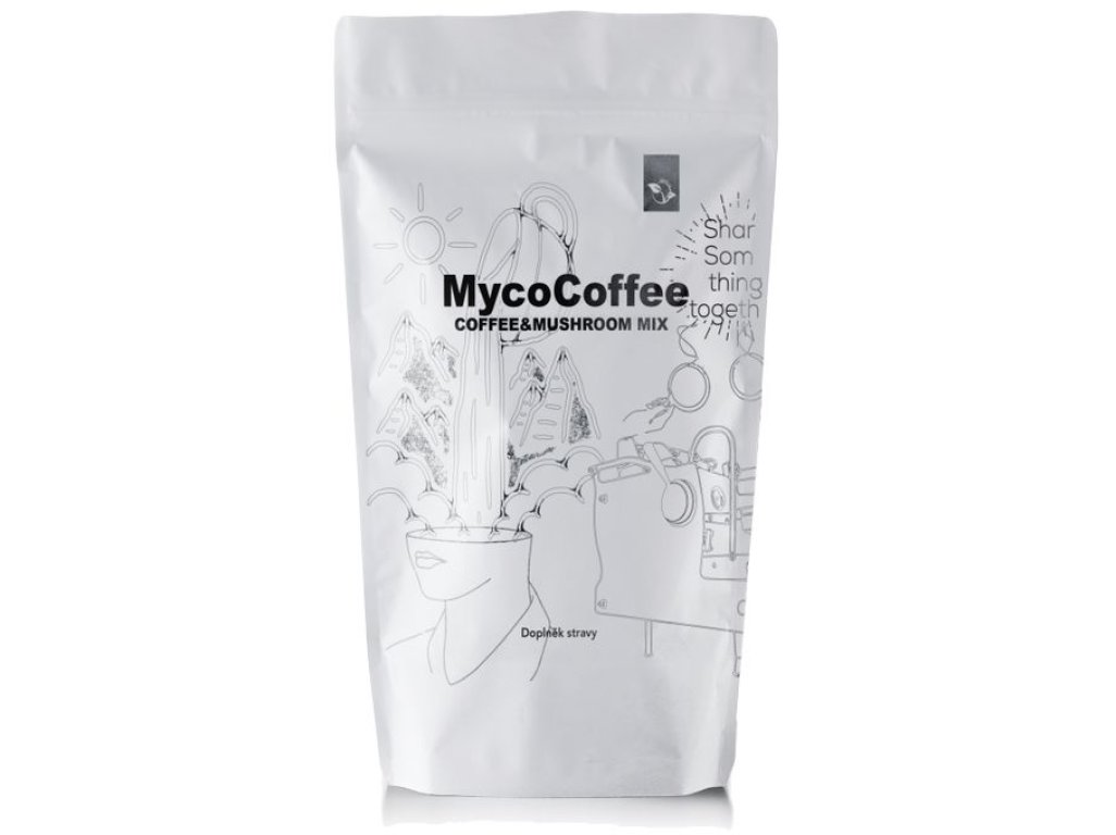 MycoCoffee - Kávová směs s houbovými extrakty