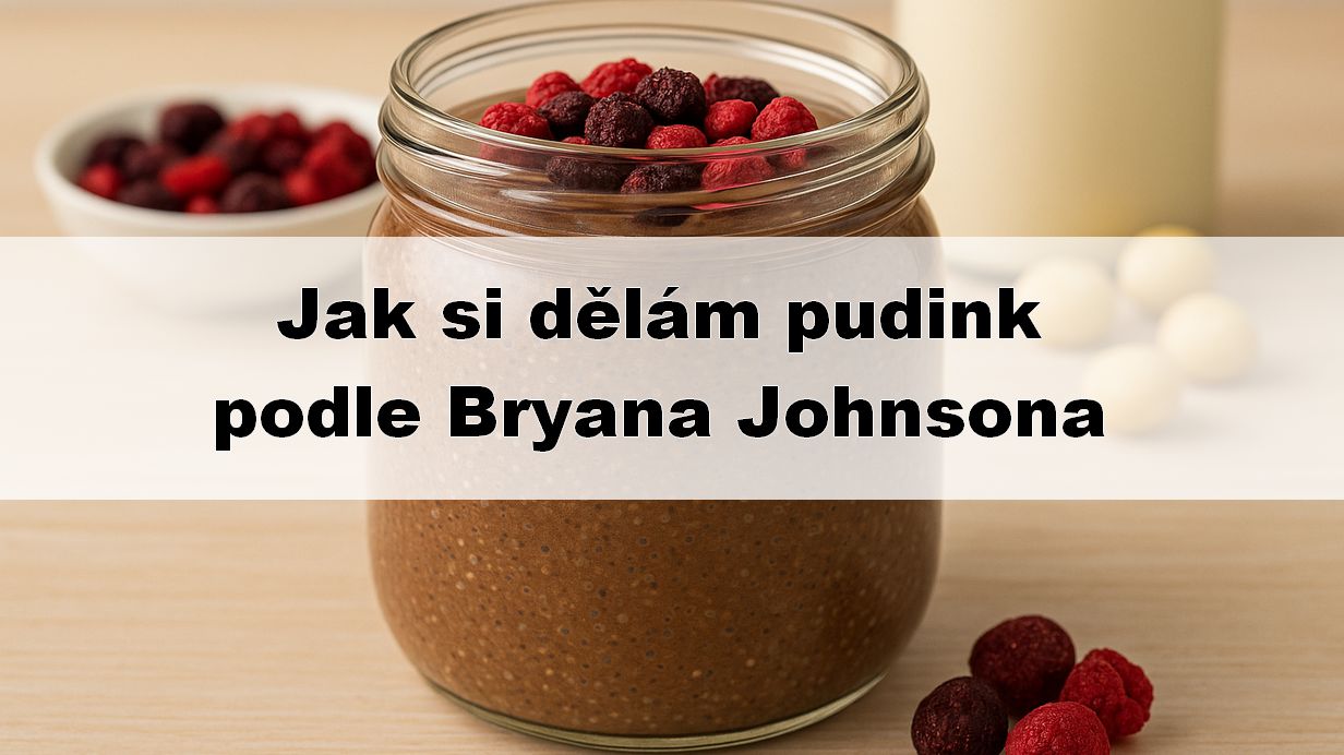 Ořechový pudink podle Bryana Johnsona: moje ranní rutina pro zdraví a dlouhověkost