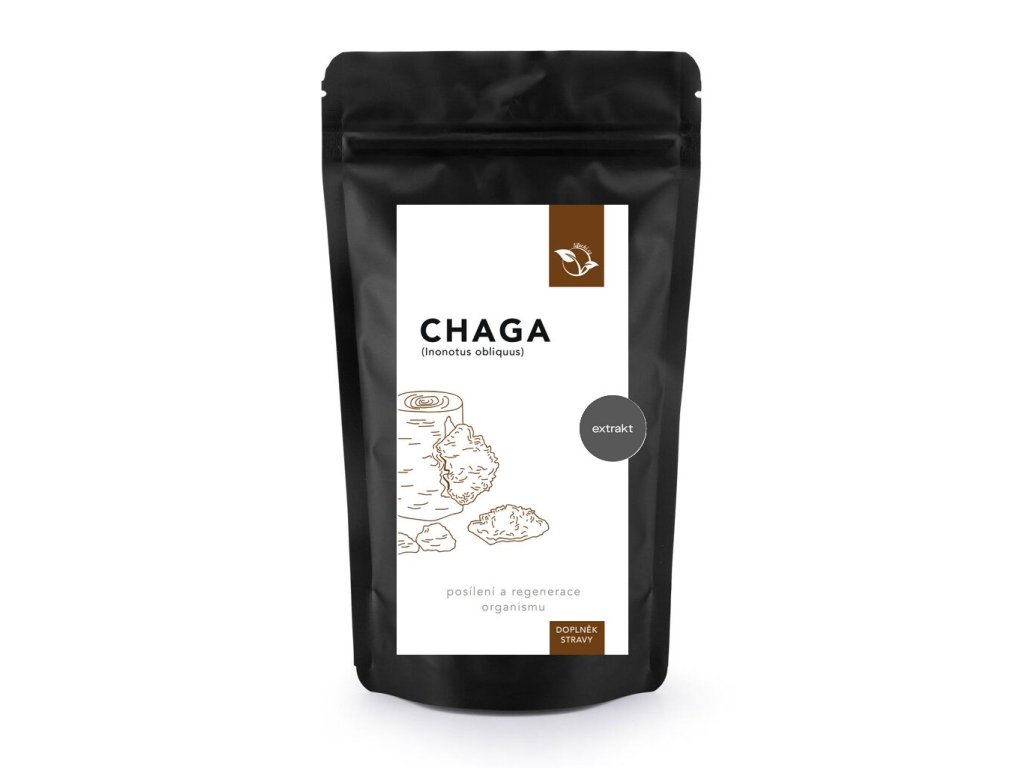 LifeChi - Chaga (Inonotus obliquus) extrakt v prášku