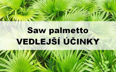 Saw palmetto vedlejší účinky