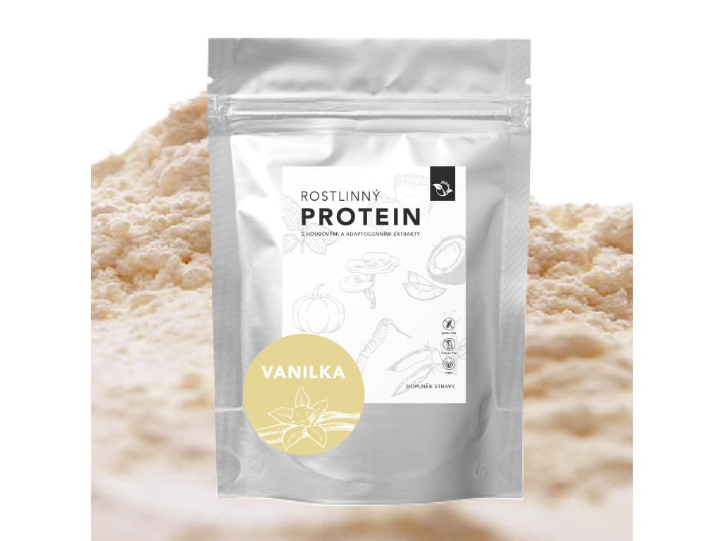 Rostlinné proteiny s funkčními houbami