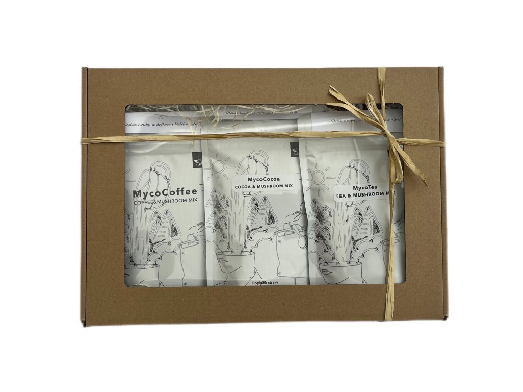 Houbová degustace – káva, kakao, čaj